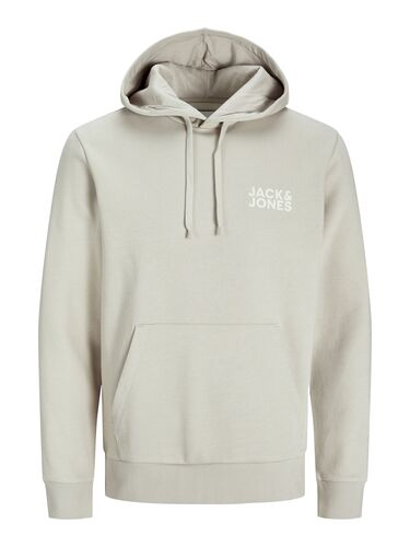 Jack & Jones Sweat Hoodie Bedruckt Kordelzug Rippb�ndchen Modisch 