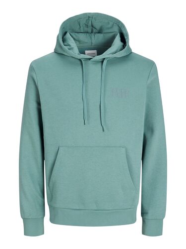 Jack & Jones Sweat Hoodie Bedruckt Kordelzug Rippb�ndchen Modisch 