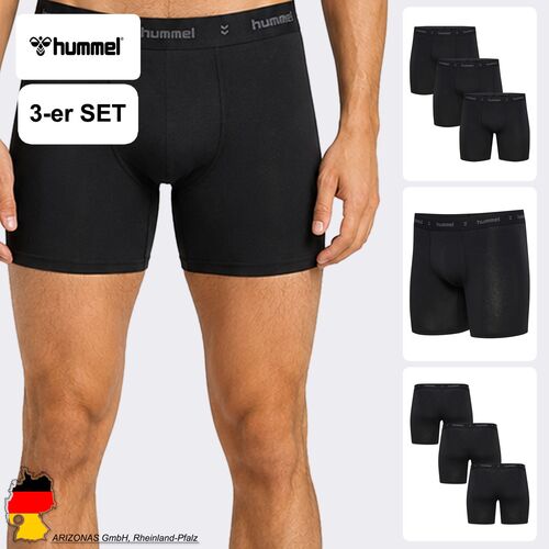 Nahtlose Boxershorts 3er-Pack Elastischer Bund Basic