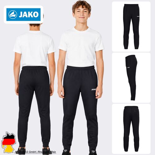 Jako Trainingshose Elastikbund Rei�verschlusstaschen Einfarbig
