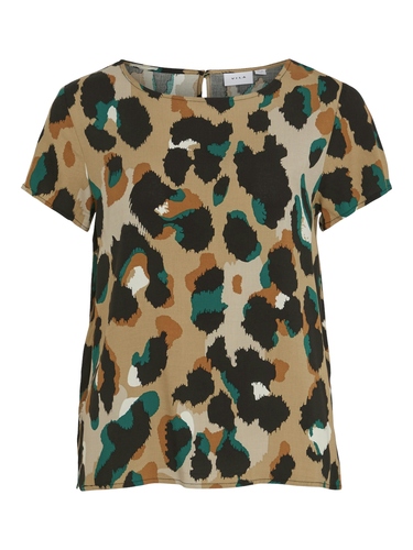 Blusen Shirt Modisches Kurzarm Top 