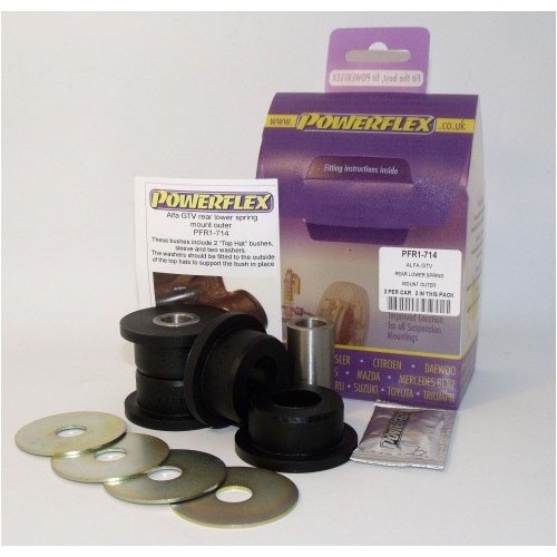 Powerflex-Buchse Road Series f�r Alfa Romeo Spider,GTV,V6 vorderer Querlenker au�en an Radtr�ger HA 