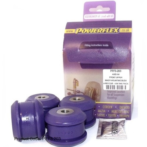 Powerflex-Buchse Road Series f�r Audi A6 Avant Quattro (C5) Querlenker vorne oben innen 