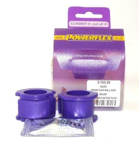 Powerflex-Buchse Road Series f�r Audi 80 - 90 Stabilisator vorne innen an Fahrgestell 25mm 