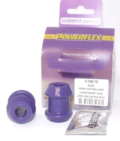 Powerflex-Buchse Road Series f�r Audi Coupe Quattro Stabilisator vorne au�en unten 12mm 