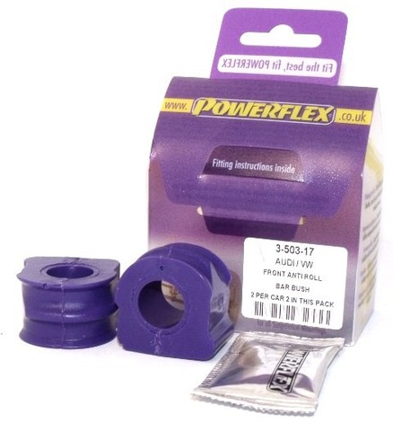 Powerflex-Buchse Road Series f�r Audi TT Mk1 4 WD Stabilisator vorne innen an Fahrgestell 17mm 