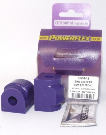 Powerflex-Buchse Road Series f�r BMW 5 Serie E28 Stabilisator vorne an Fahrgestell 12mm 