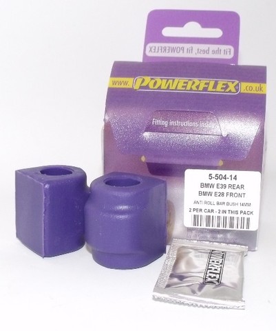 Powerflex-Buchse Road Series f�r BMW 5 Serie E28 Stabilisator vorne an Fahrgestell 14mm 