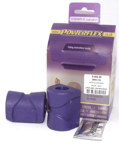 Powerflex-Buchse Road Series f�r BMW 3 Serie E30 Stabilisator vorne innen an Fahrgestell 20mm 