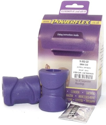 Powerflex-Buchse Road Series f�r BMW 3 Serie E30 Stabilisator vorne innen an Fahrgestell 22mm 