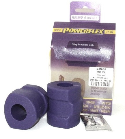 Powerflex-Buchse Road Series f�r BMW 7 Serie E32 Stabilisator vorne innen an Fahrgestell 24mm 