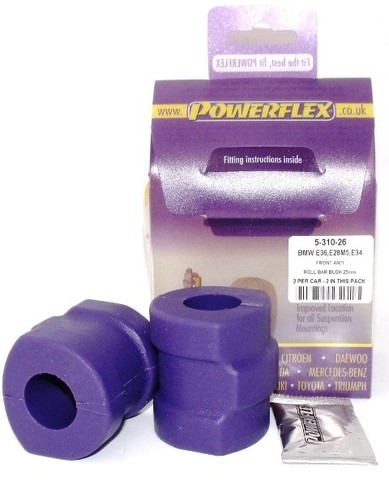 Powerflex-Buchse Road Series f�r BMW Z3 Stabilisator vorne innen an Fahrgestell 26mm 