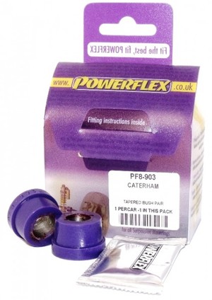 Powerflex-Buchse Road Series f�r Caterham 7 ohne Watts Gest�nge Querlenker (1/2 Bohrung) 