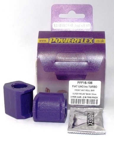 Powerflex-Buchse Road Series f�r Fiat Uno Stabilisator am Querlenker vorne au�en 
