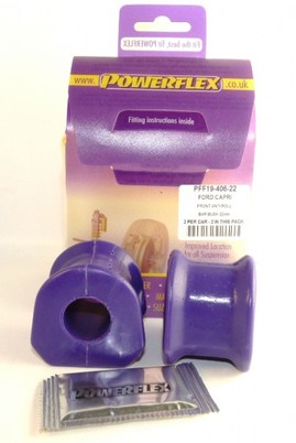 Powerflex-Buchse Road Series f�r Ford Capri Stabilisator vorne innen an Fahrgestell 21mm 