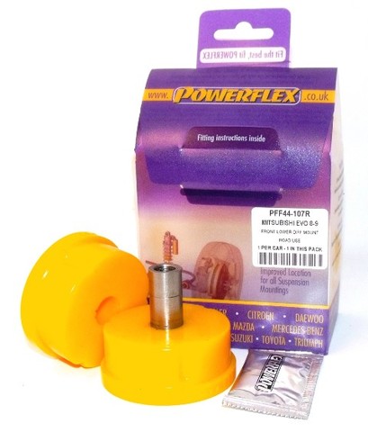 Powerflex-Buchse Road Series f�r Mitsubishi Lancer Evolution 8,9 Differential Aufnahme vorne unten 