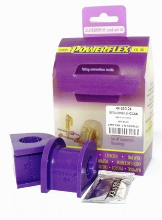 Powerflex-Buchse Road Series f�r Mitsubishi Pajero Stabilisator hinten an Fahrgestell 24mm Bj.00/06(V7)