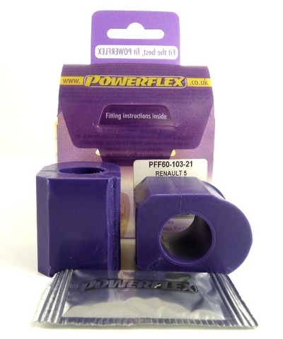 Powerflex-Buchse Road Series f�r Renault 5 GT Turbo Stabibefestigung an der Karosserie 21mm 