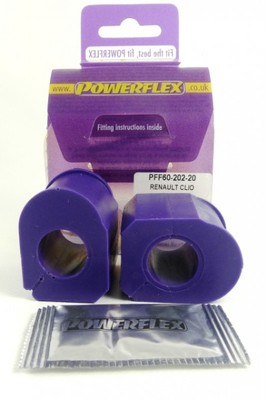 Powerflex-Buchse Road Series f�r Renault Clio Stabibefestigung an der Karosserie 20mm 