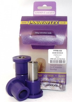 Powerflex-Buchse Road Series f�r Saab 900 1983-1993 Lenkgetriebe zu Karosserie 