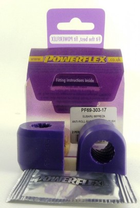 Powerflex-Buchse Road Series f�r Subaru Impreza Turbo GC,GF Stabilisator zum Fahrgestell hinten 17mm 