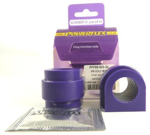 Powerflex-Buchse Road Series f�r VW Golf Plus 5 Stabilisator vorne 24mm 