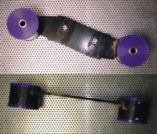 Powerflex-Buchse Road Series f�r Subaru Forester SF 1997-2002 Differential Aufnahme 