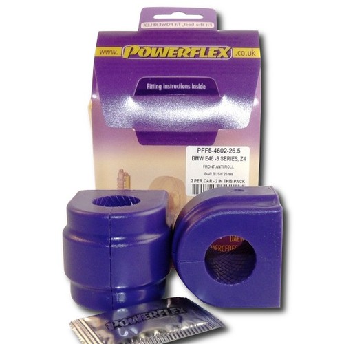 Powerflex-Buchse Road Series f�r BMW 3 Serie E46 Xi Stabilisator vorne an Fahrgestell 27mm 
