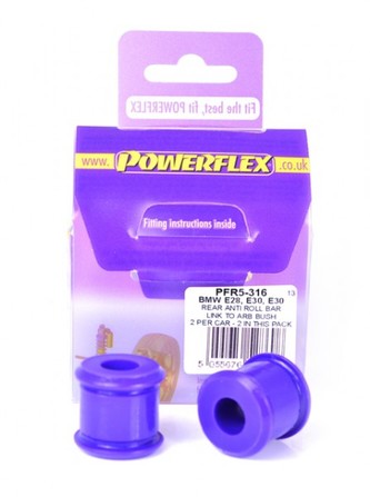 Powerflex-Buchse Road Series f�r BMW E28 5 Series (1982-1988),E24 6 Series (1979-1989) Buchse Koppelstange hinten zum Stabilisator 28mm Innendurchmesser