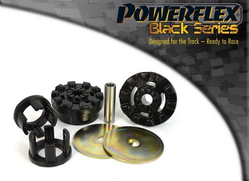 Powerflex-Buchse Black Series f�r Ford Fiesta Mk6 inkl.ST&Fusion (2002-2008) Motoraufnahme gro� oval 25 mm