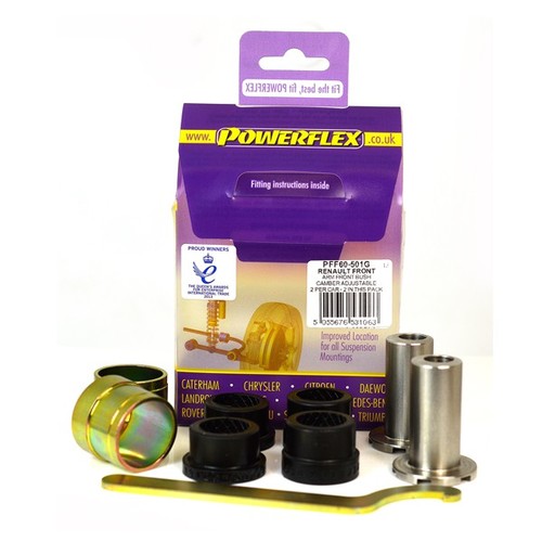 Powerflex-Buchse Road Series f�r Renault Megane II inkl.RS 225+R26+Cup (2002-2008) Querlenker vorne,f�r Sturzeinstellung