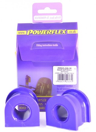 Powerflex-Buchse Road Series f�r Honda Civic Mk7 (2001-2005) inkl.l. EM2,ES1,EP1,EP2,EP3,EU1 AND EV1 models Stabilisator hinten 18mm