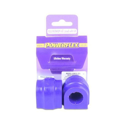 Powerflex-Buchse Road Series f�r Mini Countryman R60 2WD (2010-2015) Stabilisator vorne an Fahrgestell 23mm