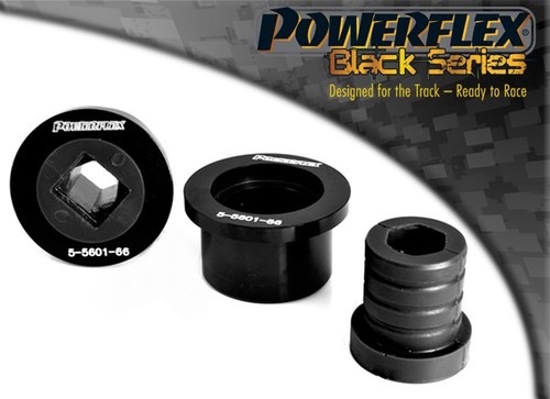 Powerflex-Buchse Black Series f�r BMW Z4 (E85&E86) Vorderradaufh�ngung PU Buchse hinten,Aluminium Au�enh�llen