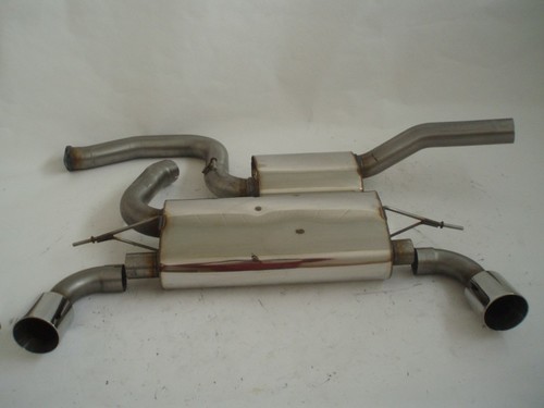 Friedrich Motorsport 3 Zoll (76mm) Duplexanlage f�r Ford Focus II DA3 ST, 2.5l Turbo 166kW