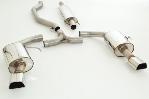 Friedrich Motorsport 3 Zoll (76mm) Duplexanlage f�r Opel Vectra C, 2.8l V6 Turbo 188/206kW