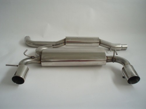 Friedrich Motorsport 3 Zoll (76mm) Duplexanlage f�r VW Golf IV, R32 3.2l V6 177kW