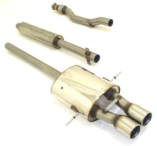 Friedrich Motorsport 70mm Anlage mittig f�r Mini R57 Cabrio Cooper S, 1.6l Turbo 128/135kW