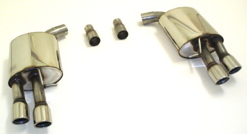 Friedrich Motorsport 70mm Duplex Sportendschalld�mpfer f�r Audi S4 B8 Quattro Limousine & Avant 3.0l TFSI 245kW ab Bj. 10/2008