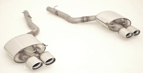 Friedrich Motorsport 70mm Duplex Sportendschalld�mpfer f�r BMW E63, 630i 200kW / 650i 270kW