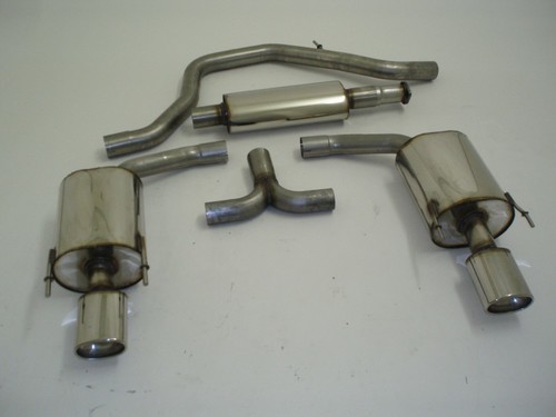 Friedrich Motorsport 70mm Duplexanlage f�r Opel Insignia, 1.6l Turbo 132kW / 2.0l 162kW