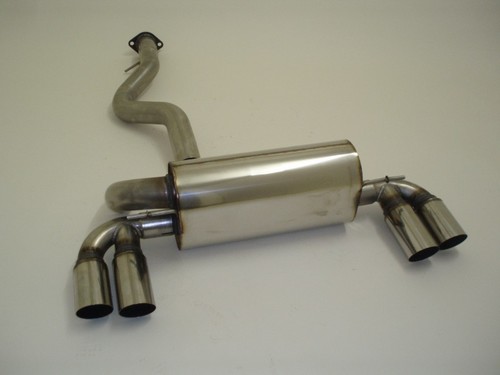 Friedrich Motorsport 76mm Duplex-Sportendschalld�mpfer f�r BMW 1er M-Coupe E82, 3.0l Bi-Turbo 250kW