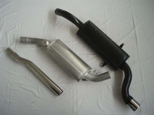 Friedrich Motorsport Sportauspuffanlage Gr.A f�r Audi 80/90 Typ 81, 1.8l 66/82kW / 1.9l 85kW / 2.0 85kW 2.2l 100kWpassend fur Fahrzeuge mit Original-Kat.