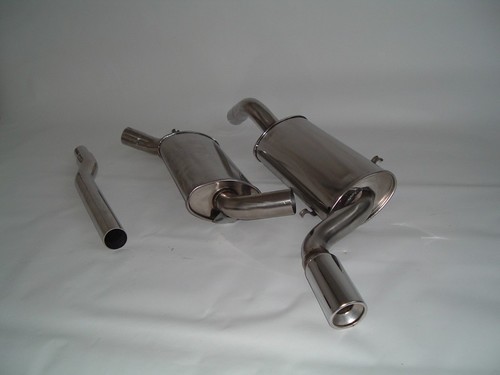 Friedrich Motorsport Edelstahl-Sportauspuffanlage Gr.A f�r Audi 80/90 Typ 81, 1.8l 66/82kW / 1.9l 85kW / 2.0 85kW 2.2l 100kW