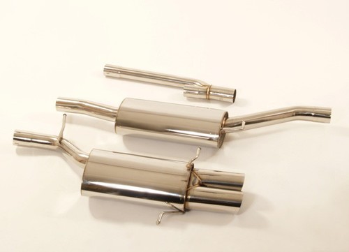 Friedrich Motorsport Edelstahl-Sportauspuffanlage Gr.A f�r Audi A4 B5 Quattro, 2.4l V6 120/121kW / 2.5l TDI 110kW / 2.6l V6 110kW / 2.8l V6 128/142kW