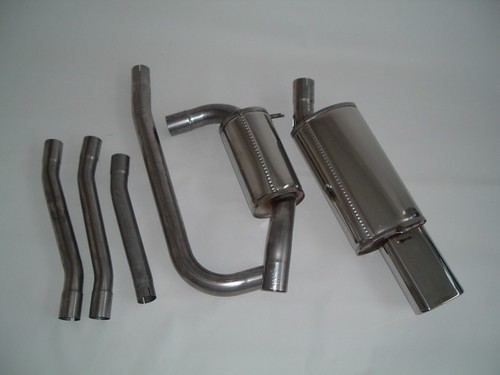 Friedrich Motorsport Edelstahl-Sportauspuffanlage Gr.A f�r Ford Fiesta GFJ, 1.1l 37/40kW / 1.3l 44kW / 1.4l 52/54/55kW / 1.6l 66/76/81/96kW / 1.8l 77/96kW