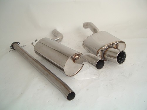 Friedrich Motorsport Edelstahl-Sportauspuffanlage Gr.A f�r Ford Focus DAW/DBW, 1.8l 16V 85kW / 1.8l TD 55/66kW / 1.8l TDCI 85kW / 2.0l 16V 96kW