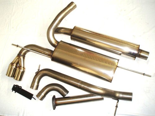 Friedrich Motorsport Edelstahl-Sportauspuffanlage Gr.A f�r Ford Focus II DA3/DB3, 1.4l 16V 59kW / 1.6l 16V 74/85kW / 1.6l TDCI 66/80kW / 1.8l 16V 92kW / 2.0l 16V 107kW / 2.0l TDCI 81/100kW