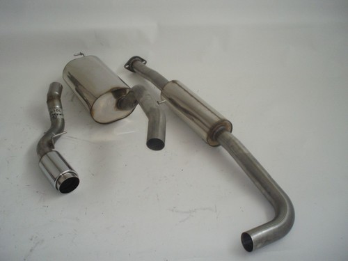 Friedrich Motorsport Edelstahl-Sportauspuffanlage Gr.A f�r Mazda 3 (BL), 1.6l MZR 77kW / 1.6l MZ-CD 80/85kW