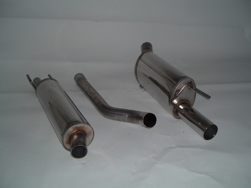 Friedrich Motorsport Edelstahl-Sportauspuffanlage Gr.A f�r Opel Corsa B, 1.0l 12V 40kW / 1.2l 33/48kW / 1.4l 44/60kW / 1.4l 16V 66kW / 1.5l D 37kW / 1.5l TD 49kW / 1.6l 16V 78/80kW / 1.7l D 44kW